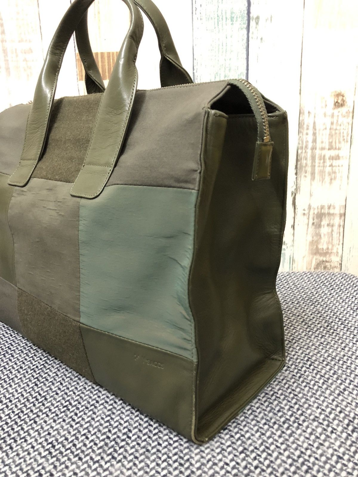Yohji Yamamoto 🔥GRAIL🔥 90's Y'saccs Yohji Yamamoto patchwork leather bag Size ONE SIZE - 11 Thumbnail