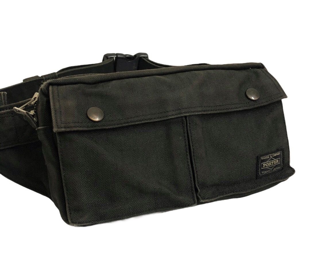 Porter × Porter Classic Iconic Porter tanker Hard Canvas Waist Bag / Crossbody Size ONE SIZE - 4 Thumbnail