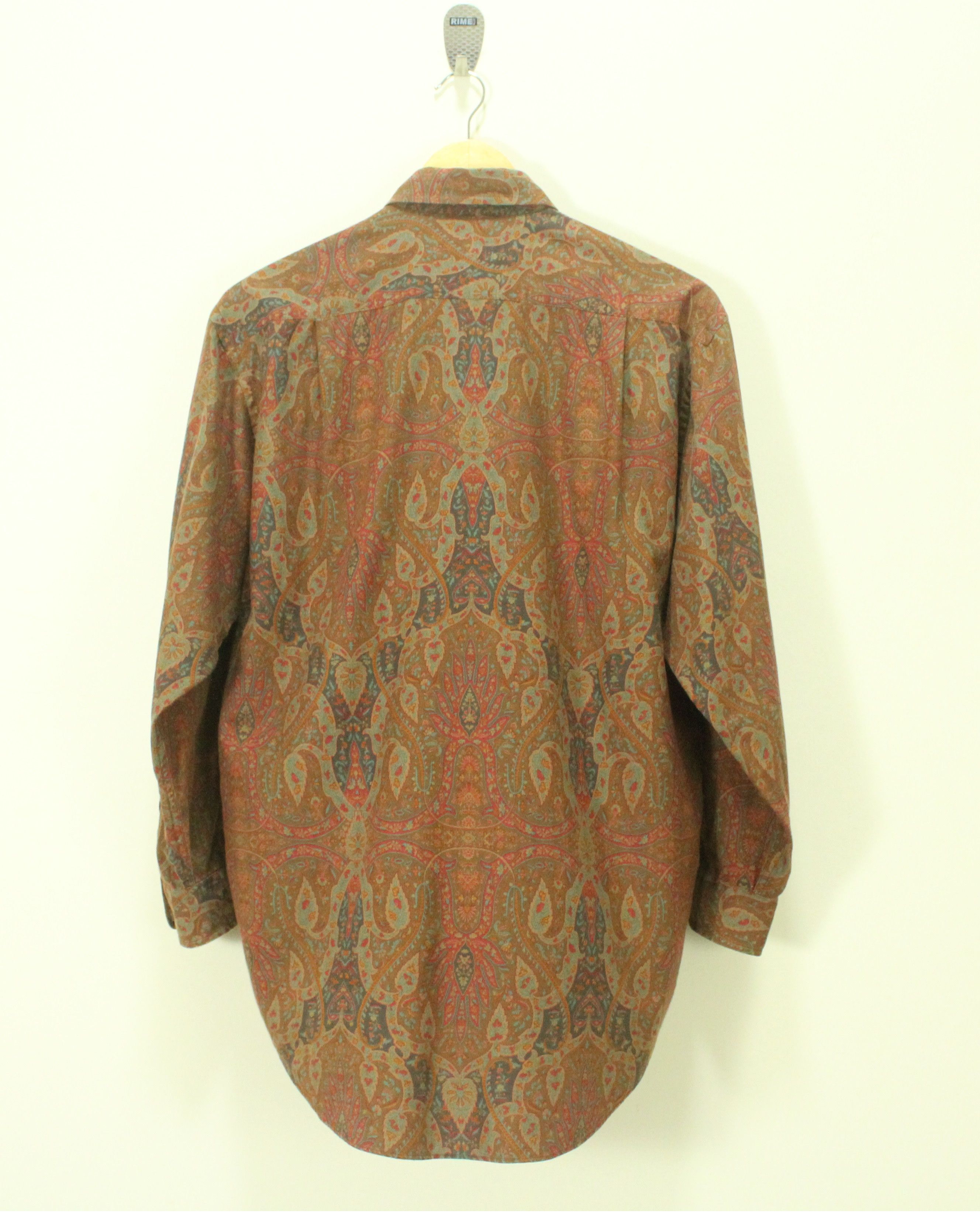 Aquascutum × Vintage AQUASCUTUM Shirt Paisley Button Down Art Shirt Vintage Size US M / EU 48-50 / 2 - 3 Thumbnail