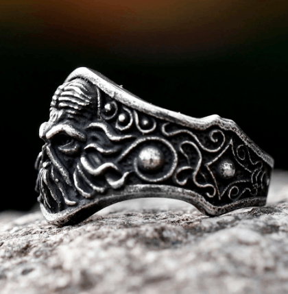 Jewelry 316L Creative Octopus Ring Size ONE SIZE - 2 Thumbnail