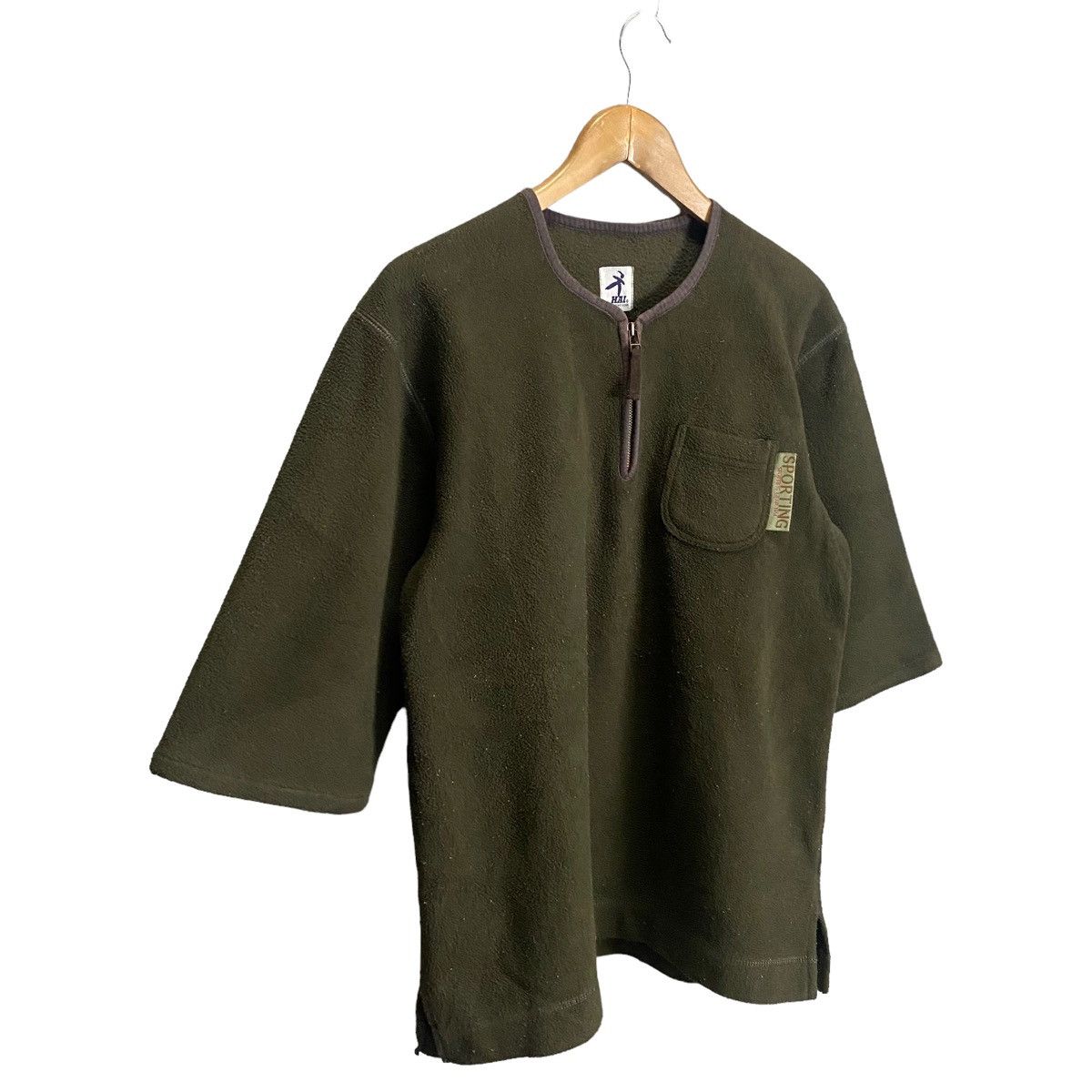 Hai Sporting Gear Hai Sporting Gear by issey miyake 3/4 sleeve fleece Size US M / EU 48-50 / 2 - 3 Thumbnail