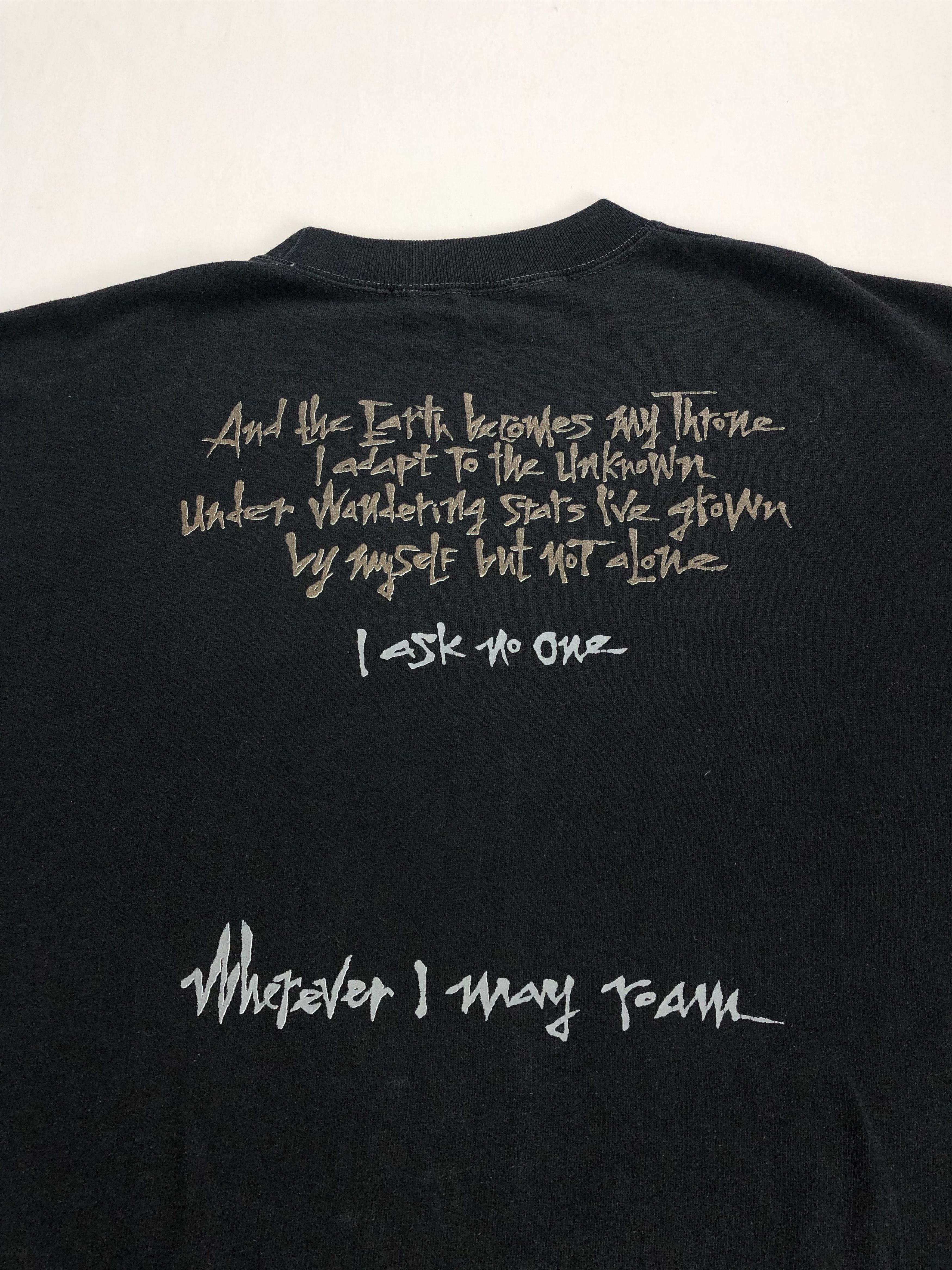 Band Tees Vintage 1992 Metallica Wherever I May Roam (Pink Floyd) Size US M / EU 48-50 / 2 - 10 Thumbnail