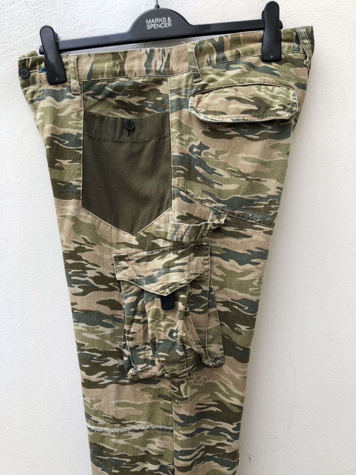 Vintage PPFM Camouflage Parachute Cargo Trouser Pant Size US 32 / EU 48 - 20 Thumbnail