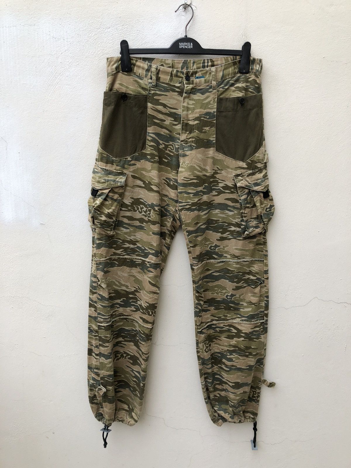 Vintage PPFM Camouflage Parachute Cargo Trouser Pant Size US 32 / EU 48 - 6 Thumbnail