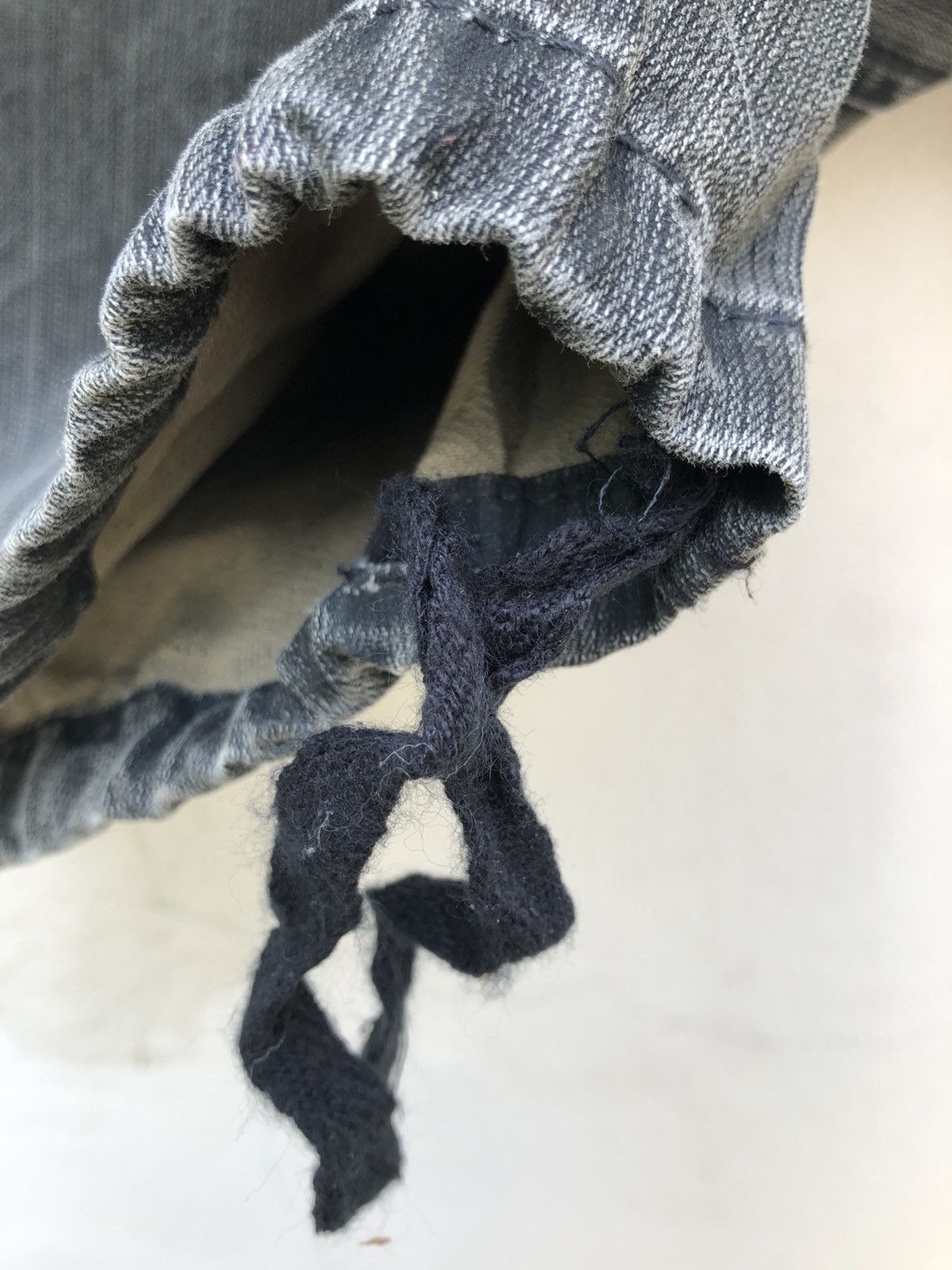 PPFM PPFM Faded Black Striped Parachute Cargo Trouser Pant Size US 32 / EU 48 - 14 Thumbnail