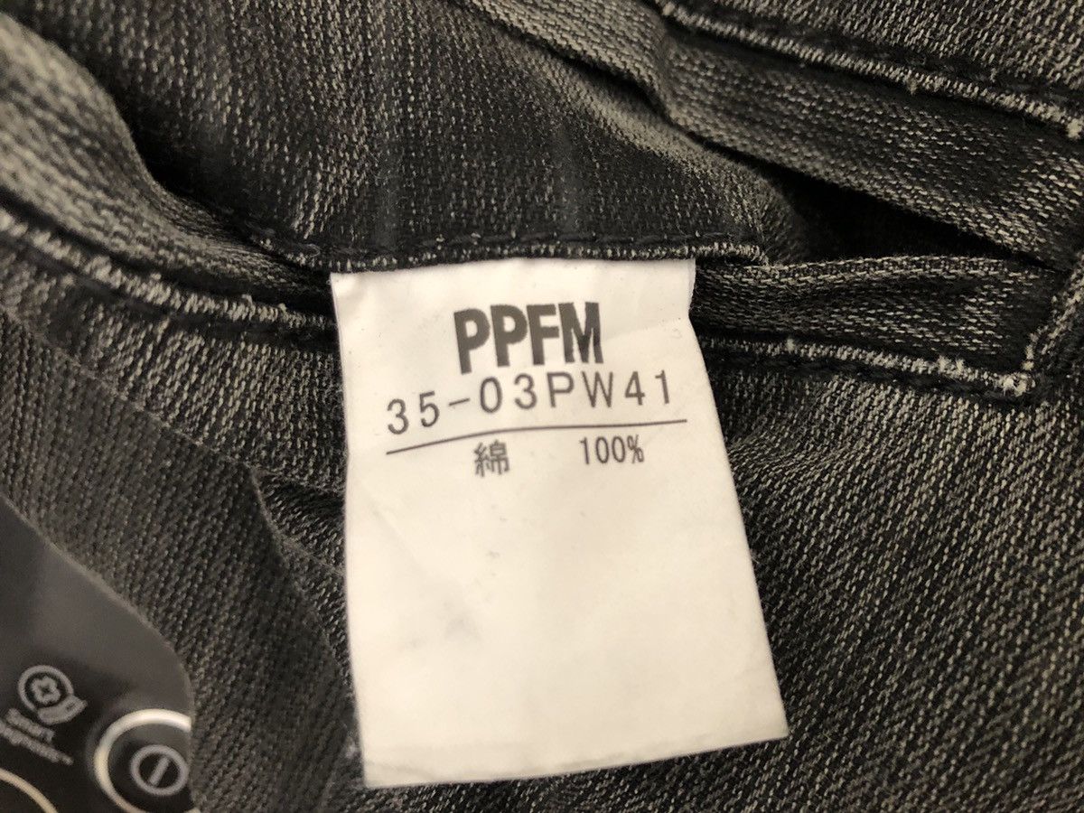 PPFM PPFM Faded Black Striped Parachute Cargo Trouser Pant Size US 32 / EU 48 - 19 Thumbnail