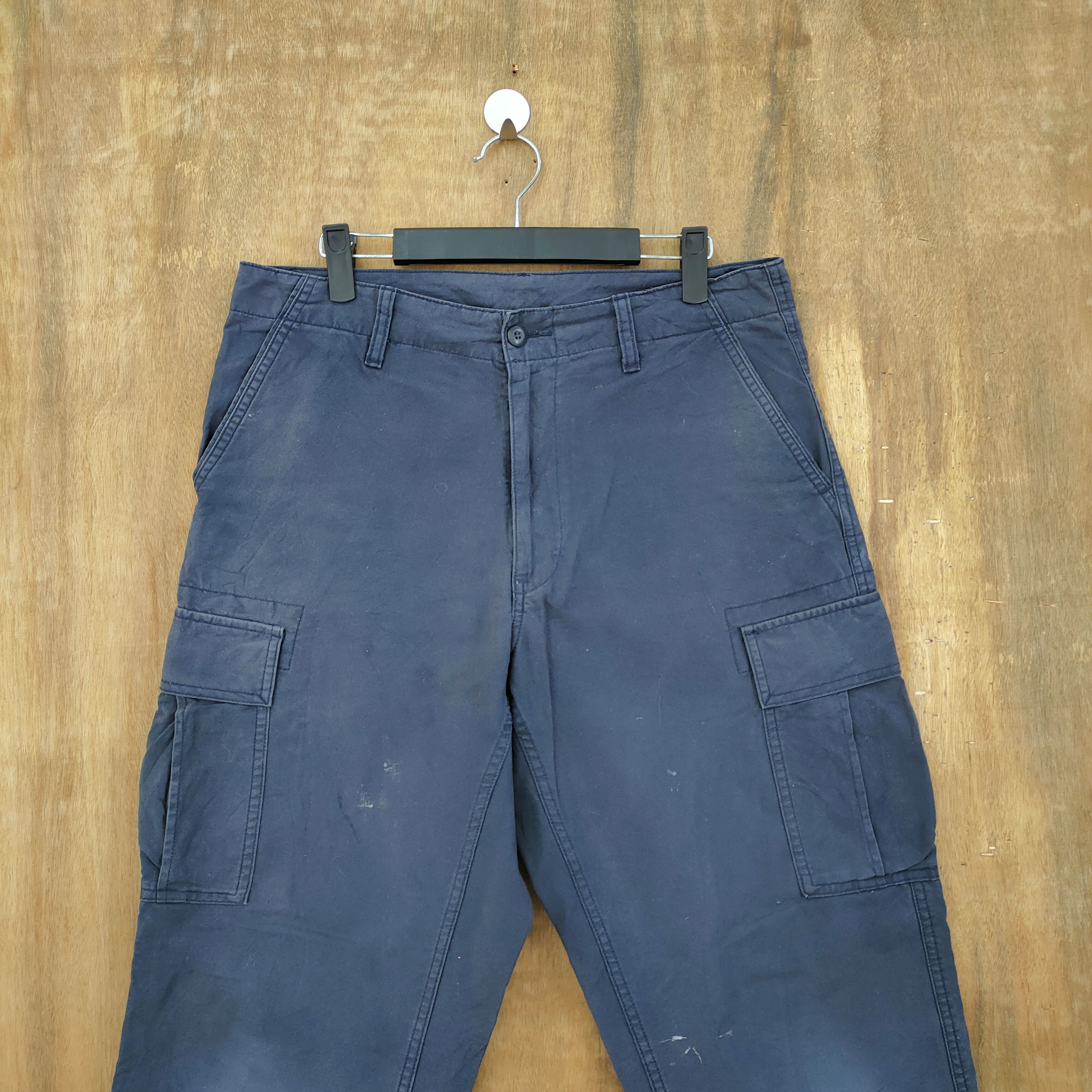 Japanese Brand JAPANESE BRAND FADED BAGGY CARGO PANTS Size US 32 / EU 48 - 2 Thumbnail