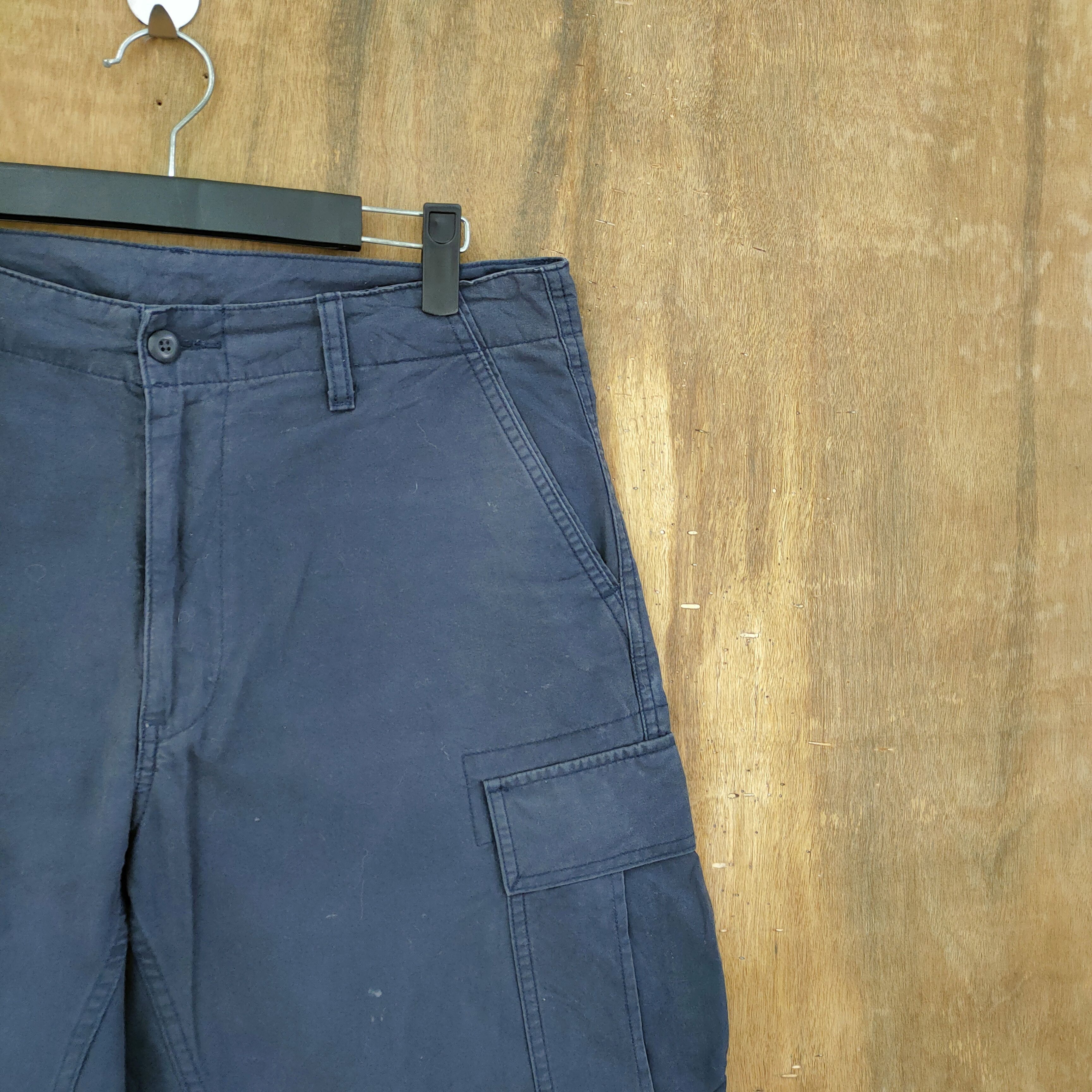 Japanese Brand JAPANESE BRAND FADED BAGGY CARGO PANTS Size US 32 / EU 48 - 5 Thumbnail