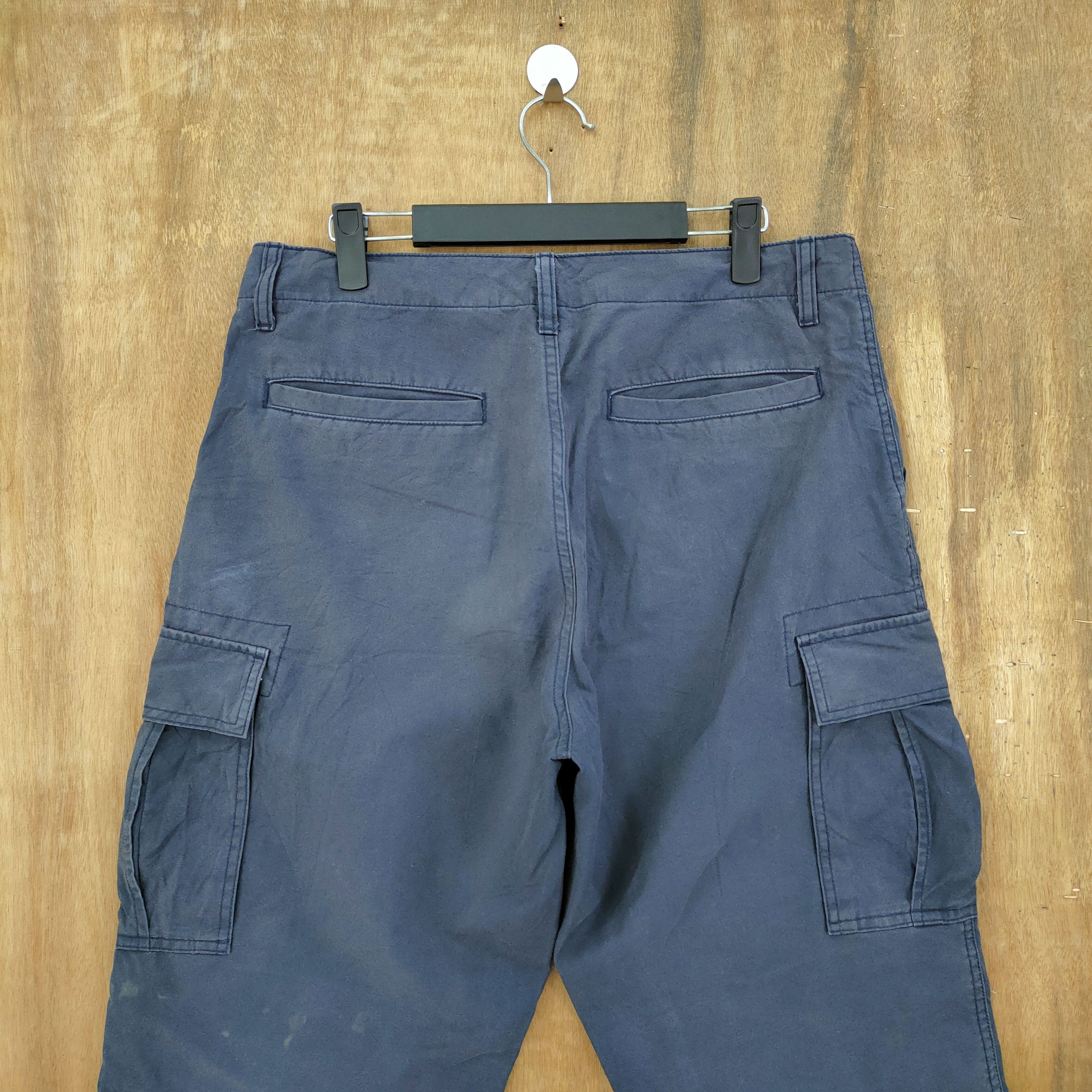 Japanese Brand JAPANESE BRAND FADED BAGGY CARGO PANTS Size US 32 / EU 48 - 10 Thumbnail