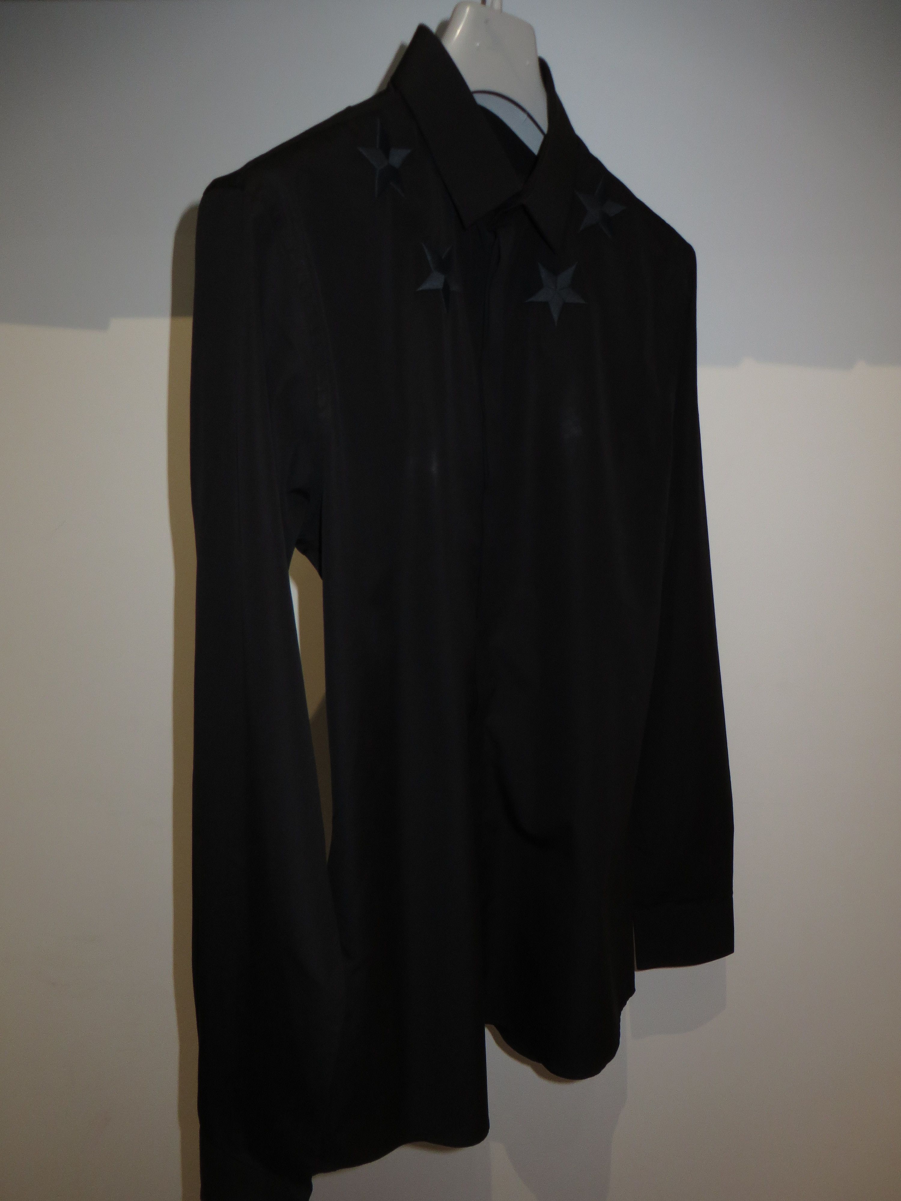 Givenchy classic oversized embroidered stars shirt Size US XXS / EU 40 - 6 Thumbnail
