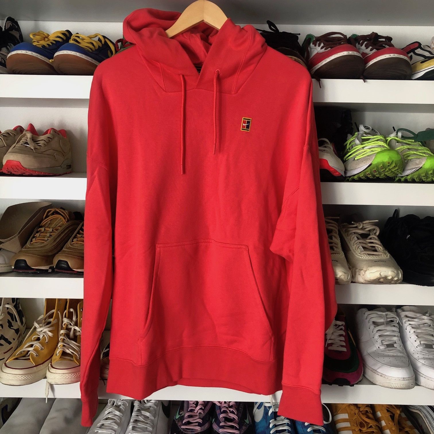 Nike NIKE COURT Heritage Fleece Hoodie Size US M / EU 48-50 / 2 - 1 Thumbnail