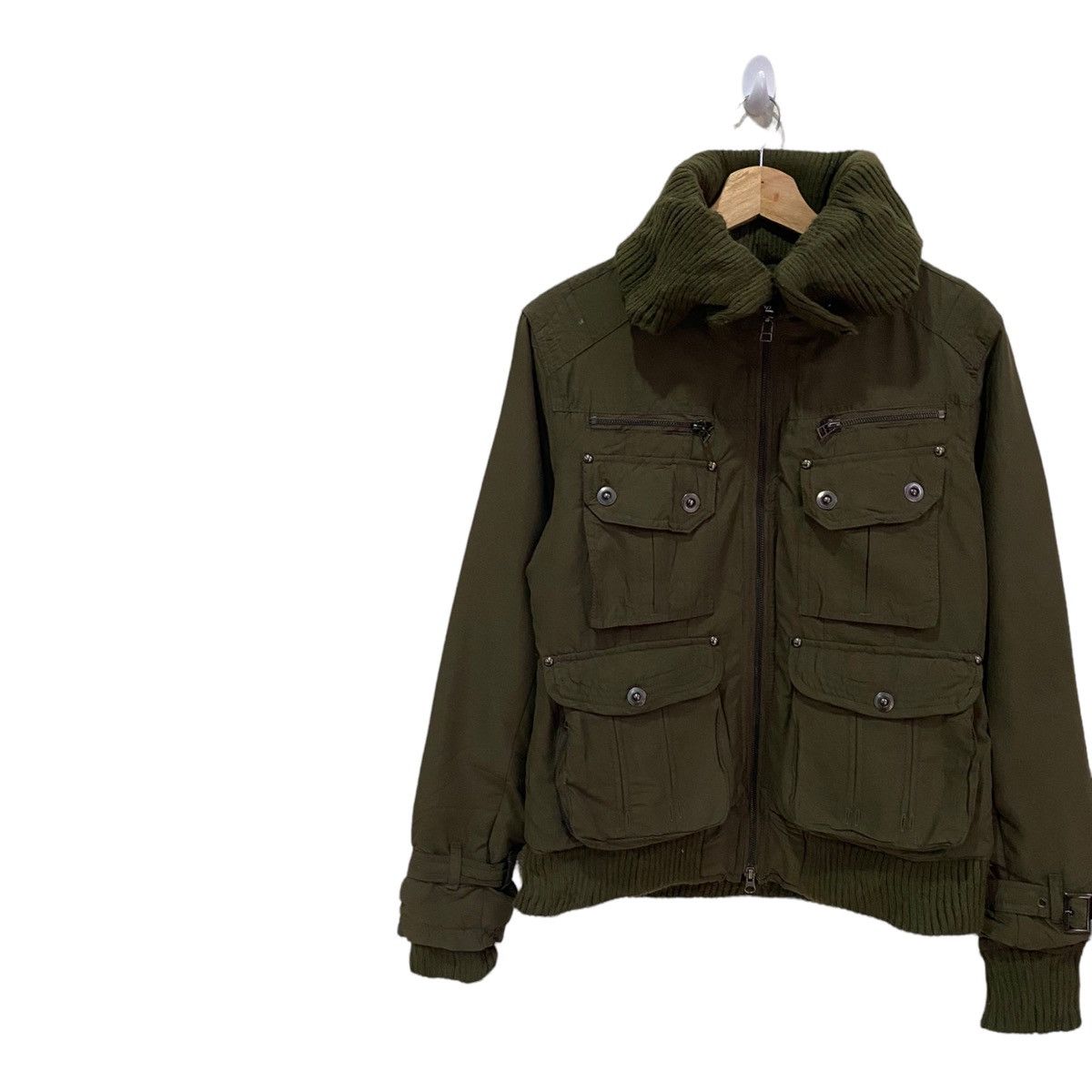 Final Home RARE BONDAGE STRAP BENO MULTIPOCKET UTILITY JACKET Size US S / EU 44-46 / 1 - 9 Thumbnail