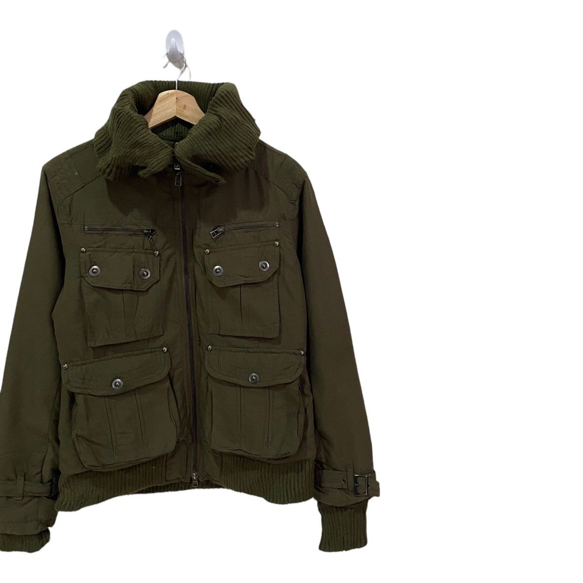 Final Home RARE BONDAGE STRAP BENO MULTIPOCKET UTILITY JACKET Size US S / EU 44-46 / 1 - 10 Thumbnail