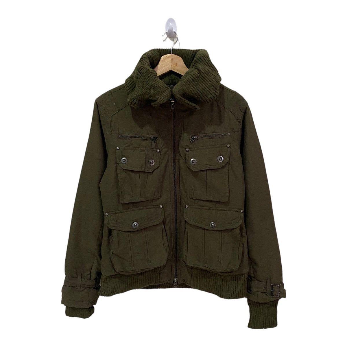 Final Home RARE BONDAGE STRAP BENO MULTIPOCKET UTILITY JACKET Size US S / EU 44-46 / 1 - 4 Thumbnail