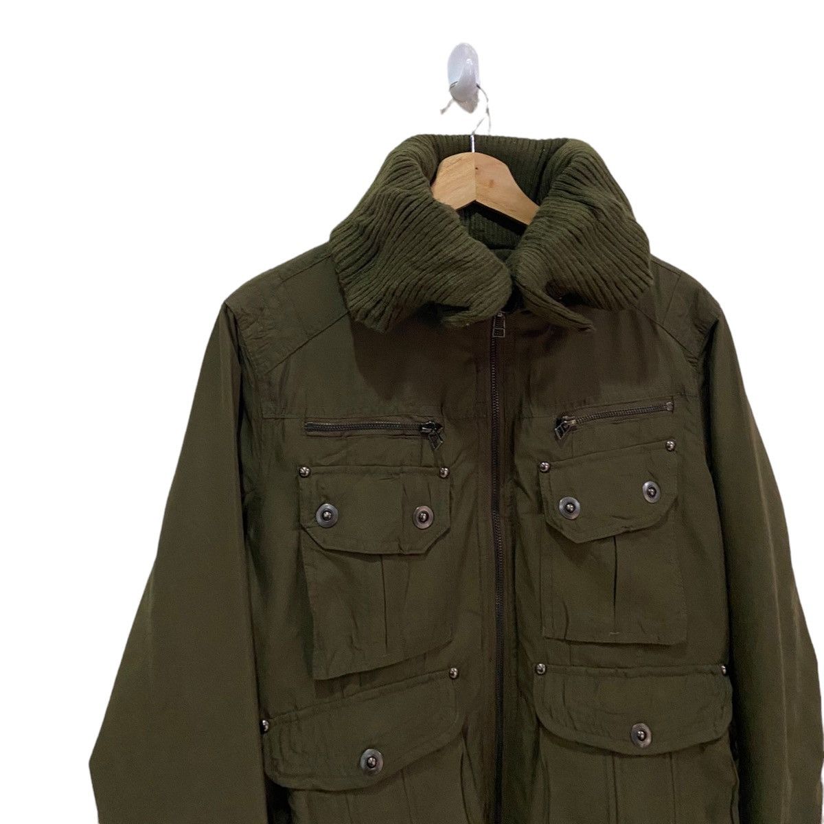 Final Home RARE BONDAGE STRAP BENO MULTIPOCKET UTILITY JACKET Size US S / EU 44-46 / 1 - 3 Thumbnail