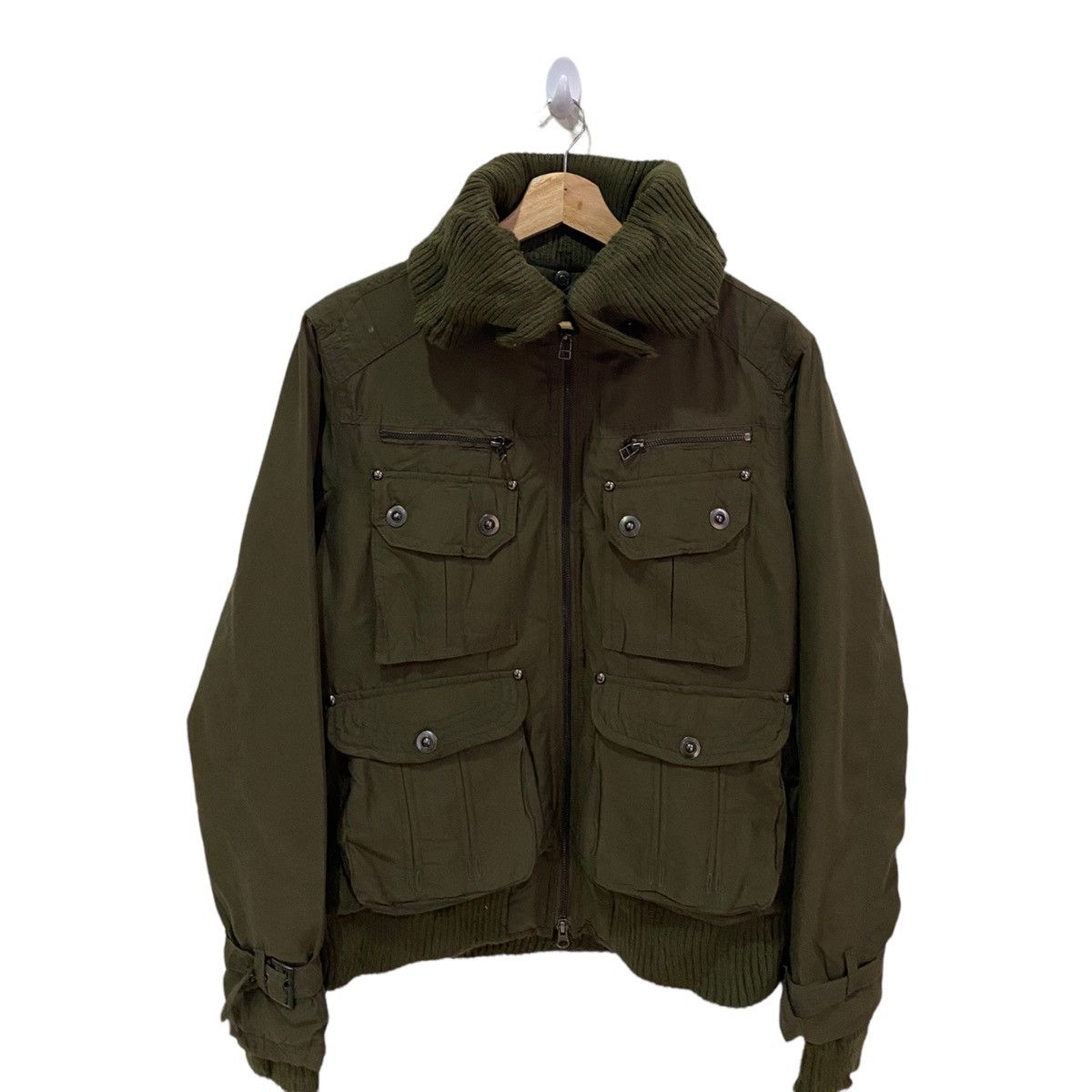 Final Home RARE BONDAGE STRAP BENO MULTIPOCKET UTILITY JACKET Size US S / EU 44-46 / 1 - 8 Thumbnail