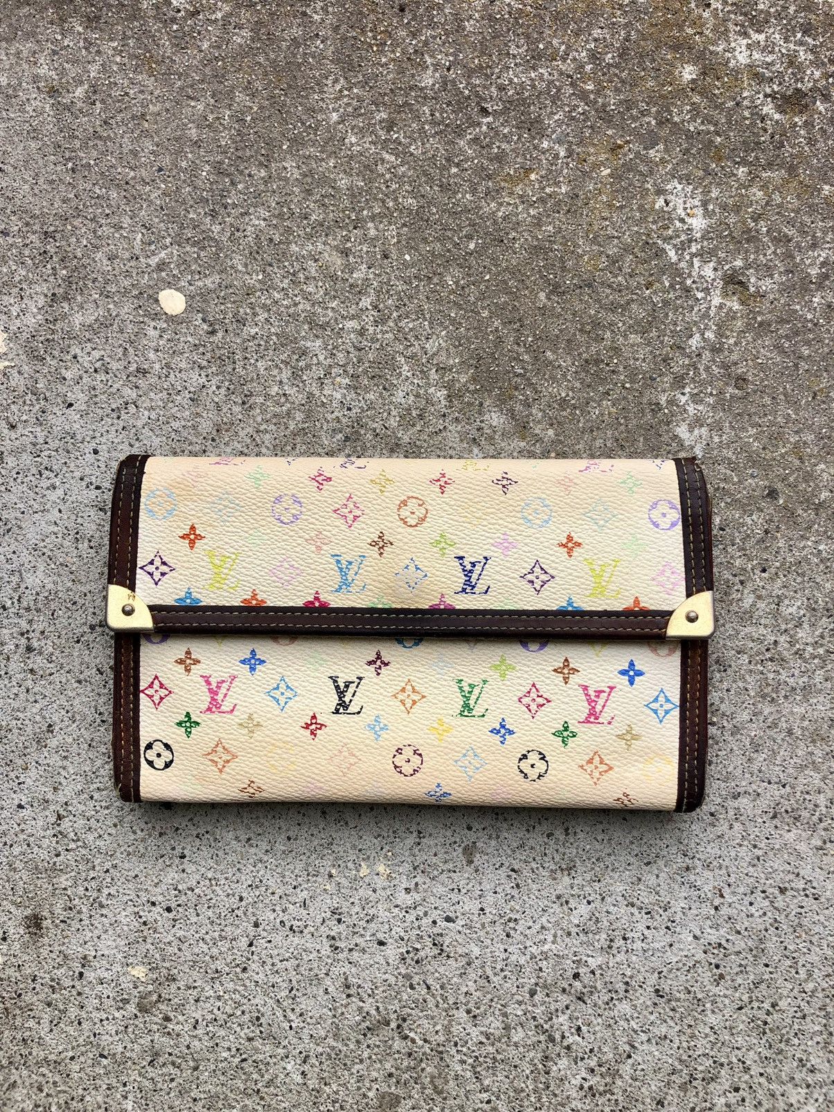 Louis Vuitton × Marc Jacobs × Takashi Murakami Louis Vuitton Takashi Murkami international long wallet Size ONE SIZE - 1 Thumbnail