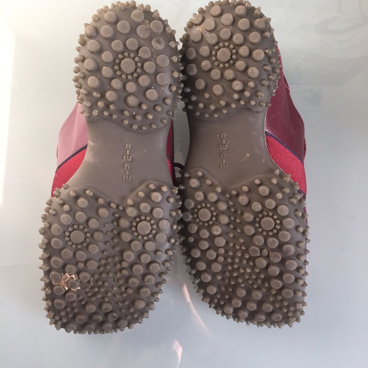 Miu Miu *Fits size 8.5* Miu miu tech rubber grip sole sneakers Size US 7 / EU 40 - 12 Thumbnail