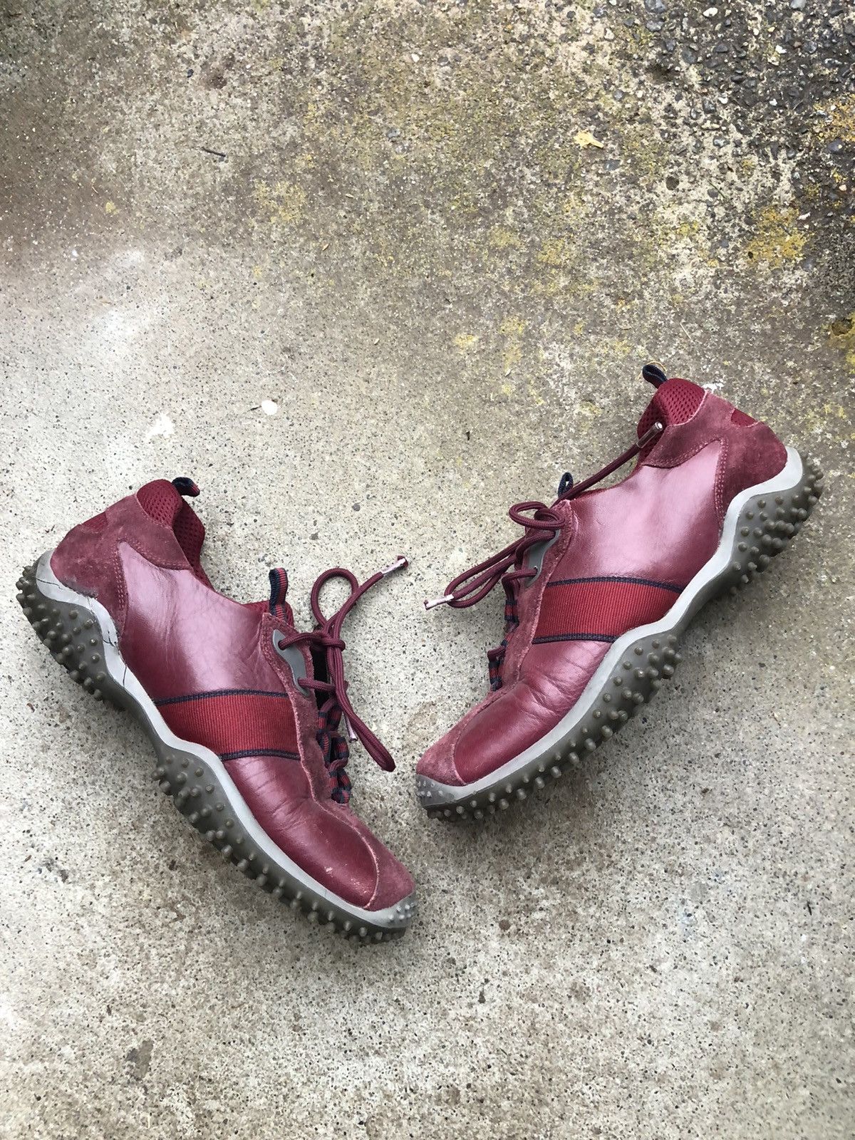 Miu Miu *Fits size 8.5* Miu miu tech rubber grip sole sneakers Size US 7 / EU 40 - 1 Thumbnail