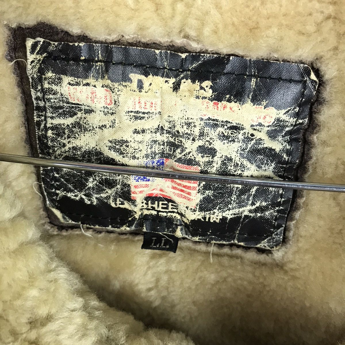 Other Genuine Leather Serge Hervet Bomber B3 Sheepskin Coat Size US L / EU 52-54 / 3 - 11 Thumbnail