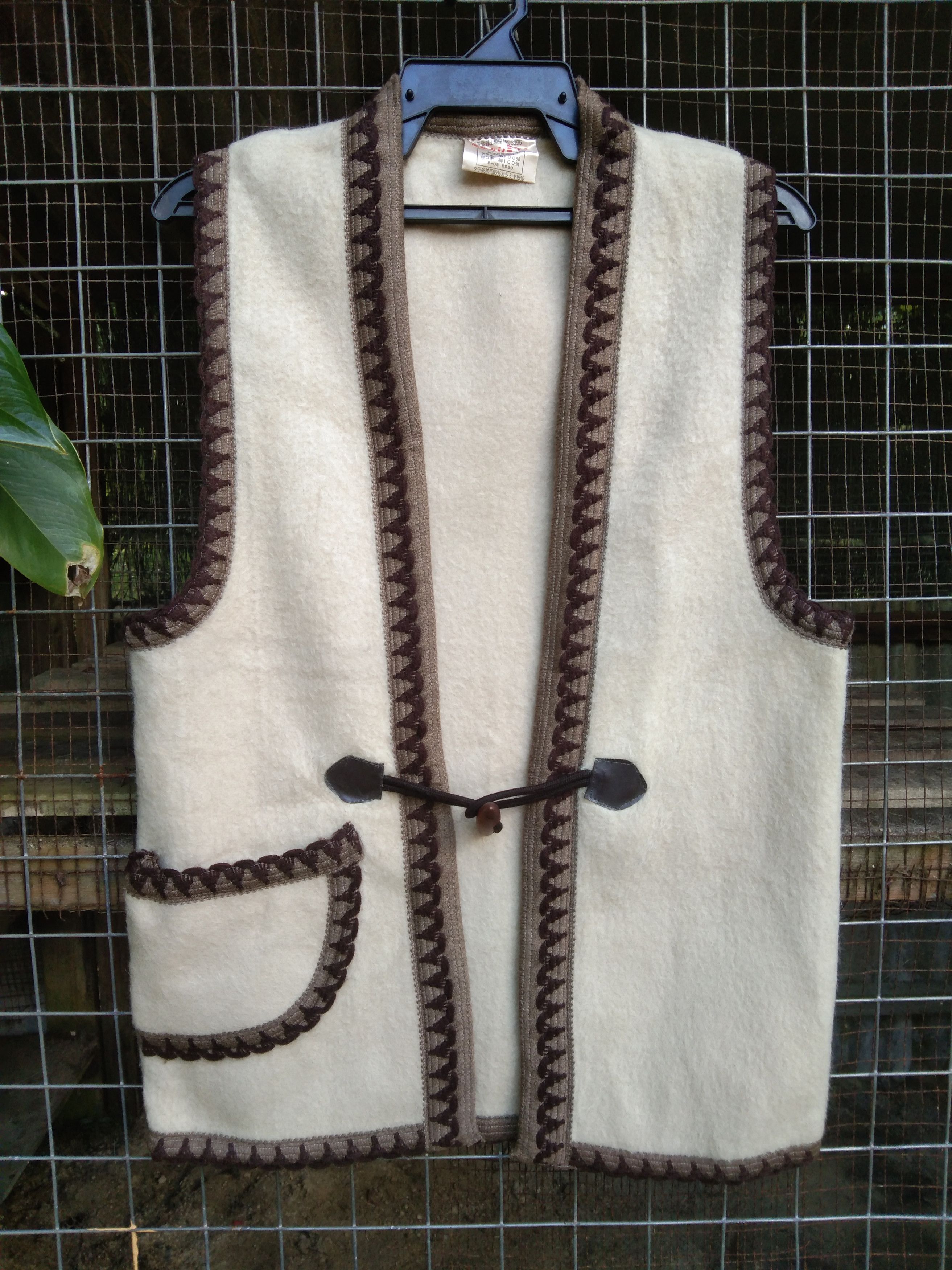 Japanese Brand NATIVE x CASHMERE DUFFLE VEST Size US M / EU 48-50 / 2 - 1 Thumbnail