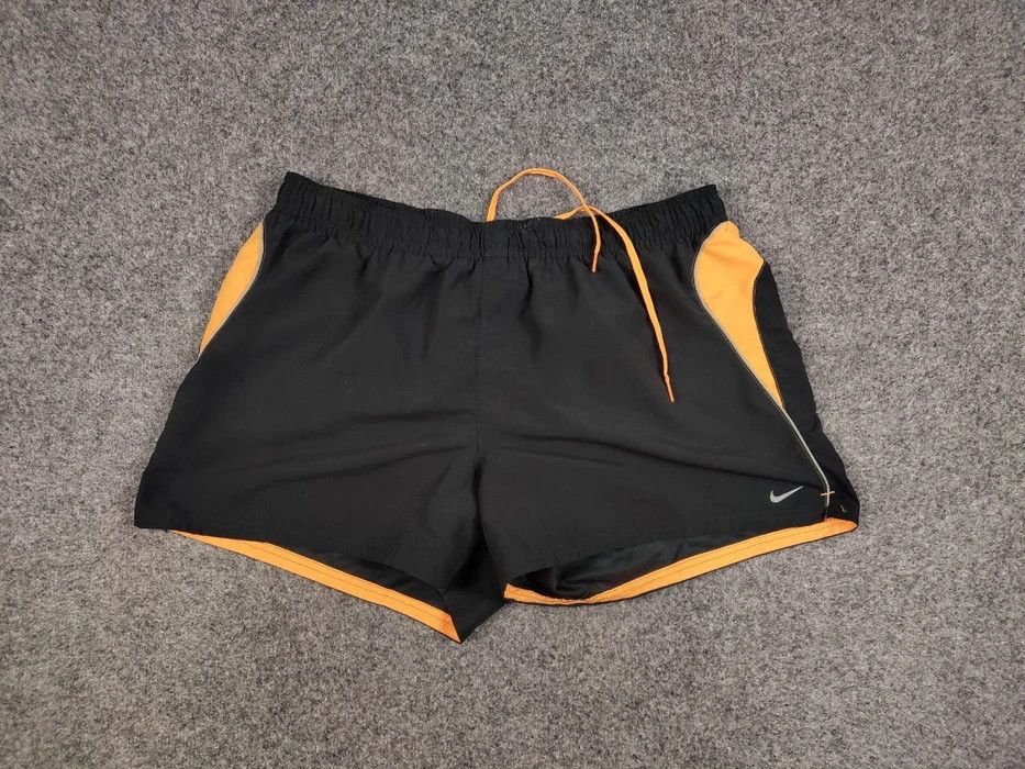 Nike Vintage Nike Shorts Gray Logo swoosh casual Y2K Streetwear Size US 36 / EU 52 - 8 Thumbnail