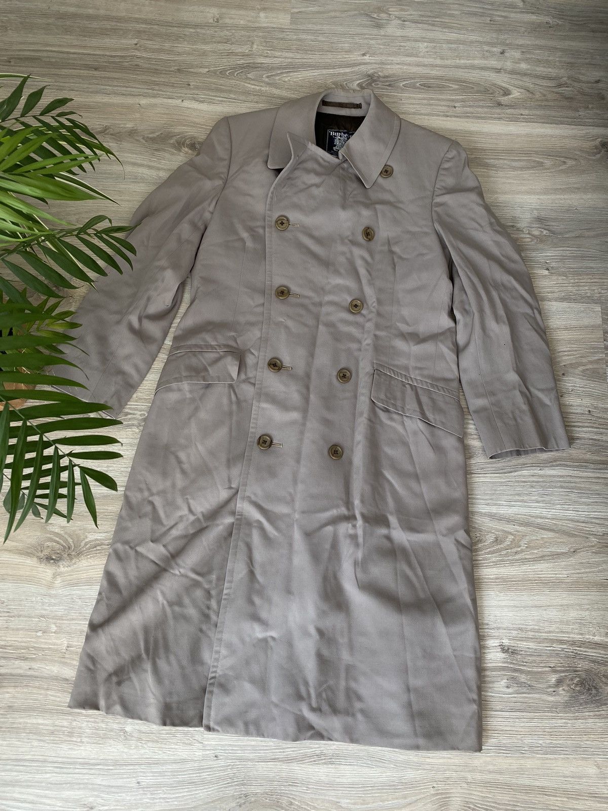 Burberry Burberrys mens vintage trench coat Size US S / EU 44-46 / 1 - 1 Thumbnail