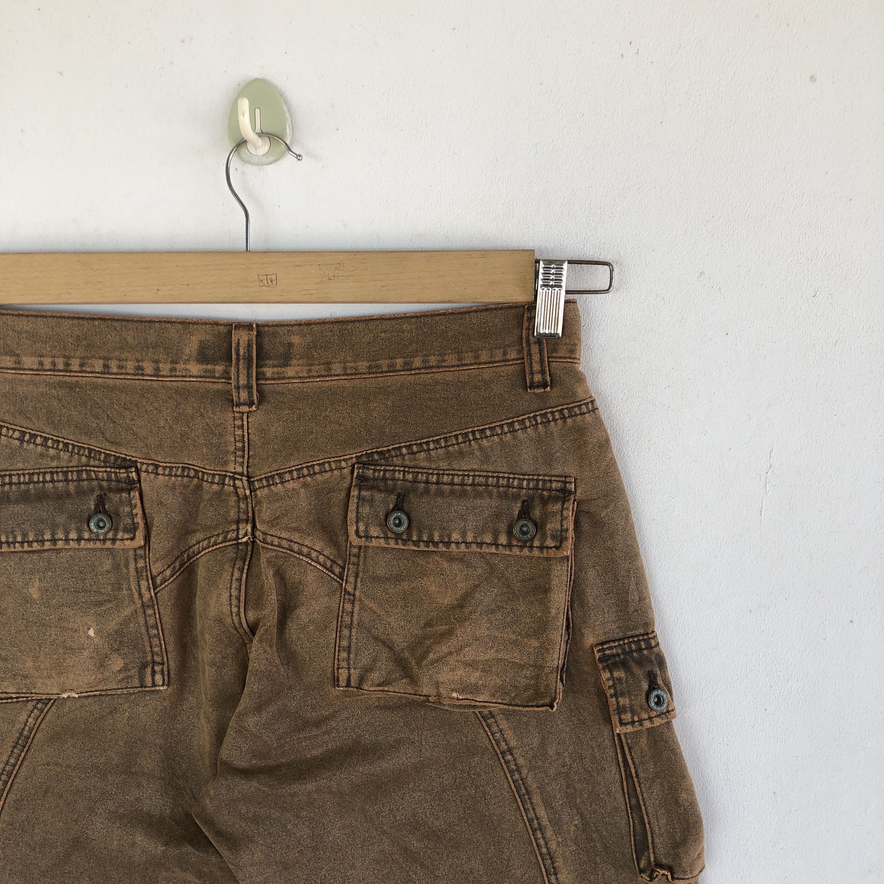 Japanese Brand × Vintage Vintage Japanese Cargo Pants Multi Pocket Bondage Trousers Size US 30 / EU 46 - 7 Thumbnail