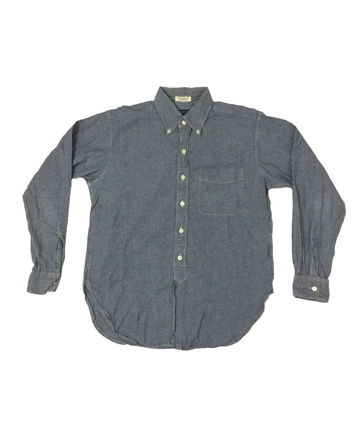 Image of Grailedengineered Garments Edition “Kamakura” B/d Shirt in Blue, Men's (Size XS)