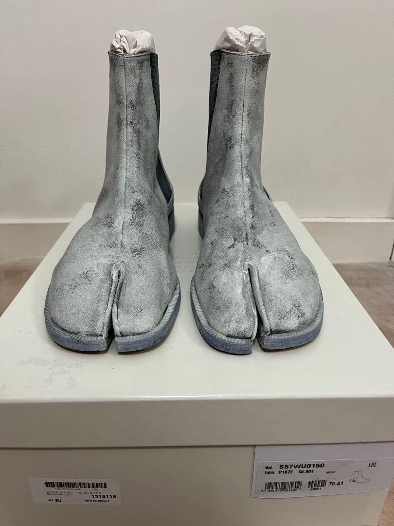Maison Margiela Maison Margiela Splatter tabi Chelsea boots Size US 8 / EU 41 - 4 Thumbnail