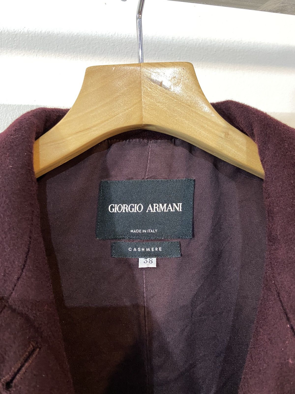 Giorgio Armani Giorgio Armani Cashmere Jacket Size US M / EU 48-50 / 2 - 5 Thumbnail