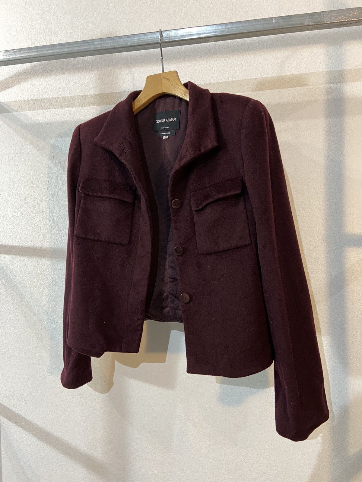 Giorgio Armani Giorgio Armani Cashmere Jacket Size US M / EU 48-50 / 2 - 1 Thumbnail