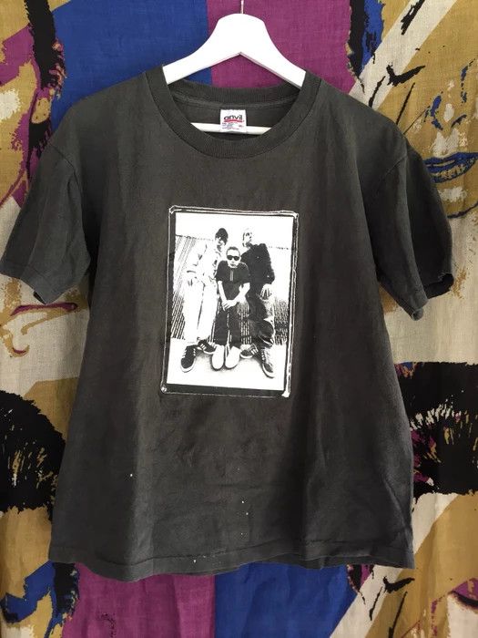 image of Band Tees x Rap Tees Vintage Beastie Boys Raptee Glen E. Friedman Hip Hop in Black (Size Small)