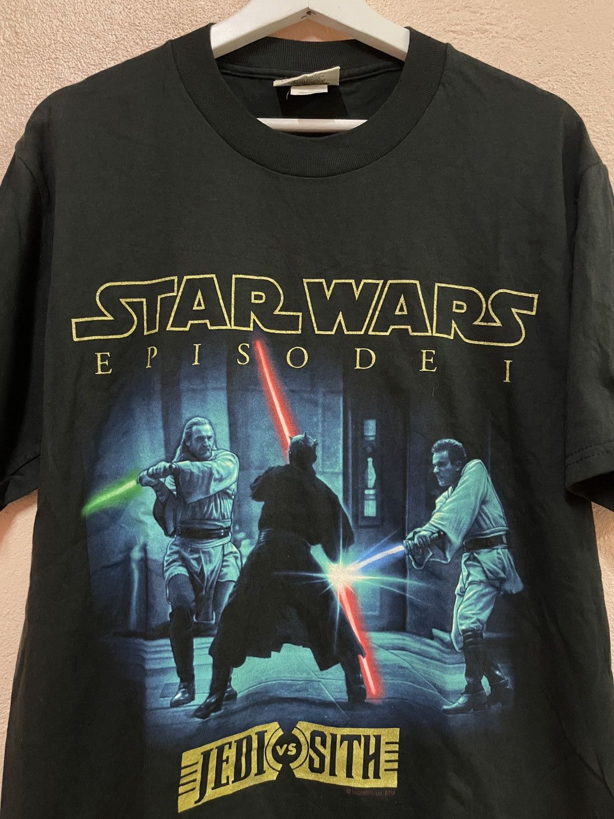 Star Wars Vintage Star Wars Lucas Film episode 1 sun faded 90’s size M Size US M / EU 48-50 / 2 - 2 Thumbnail