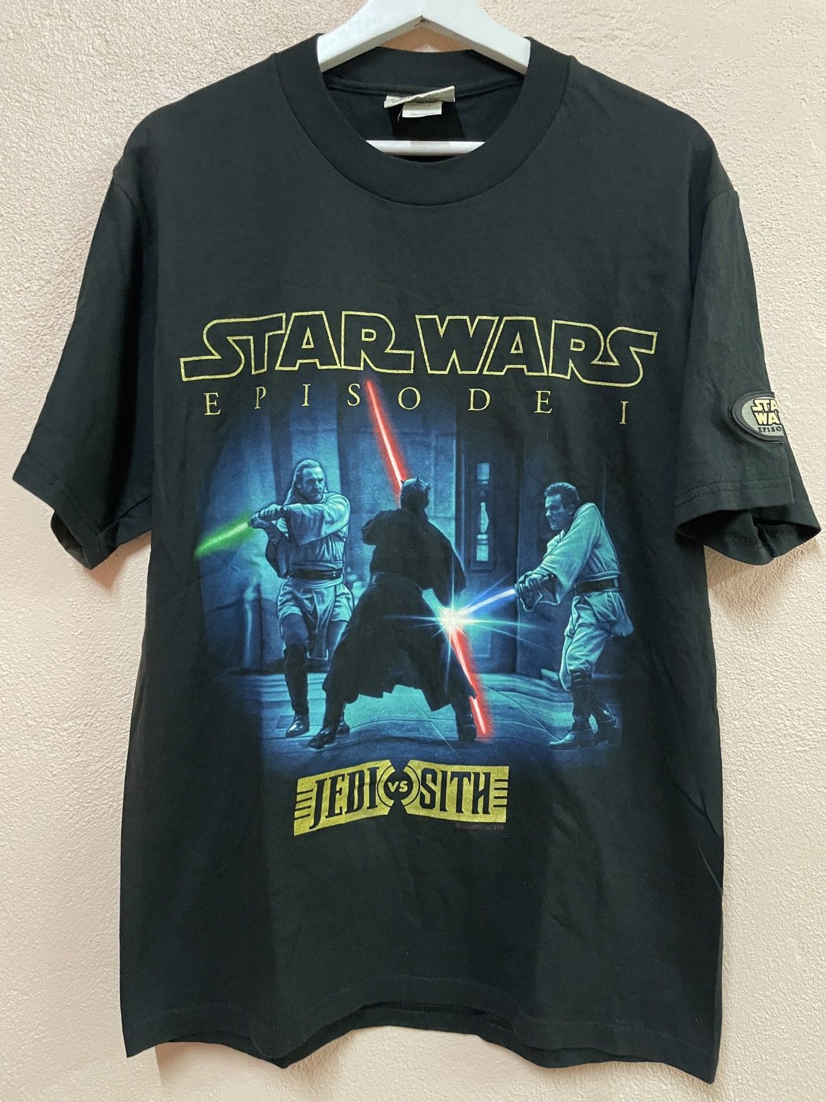 Star Wars Vintage Star Wars Lucas Film episode 1 sun faded 90’s size M Size US M / EU 48-50 / 2 - 4 Thumbnail
