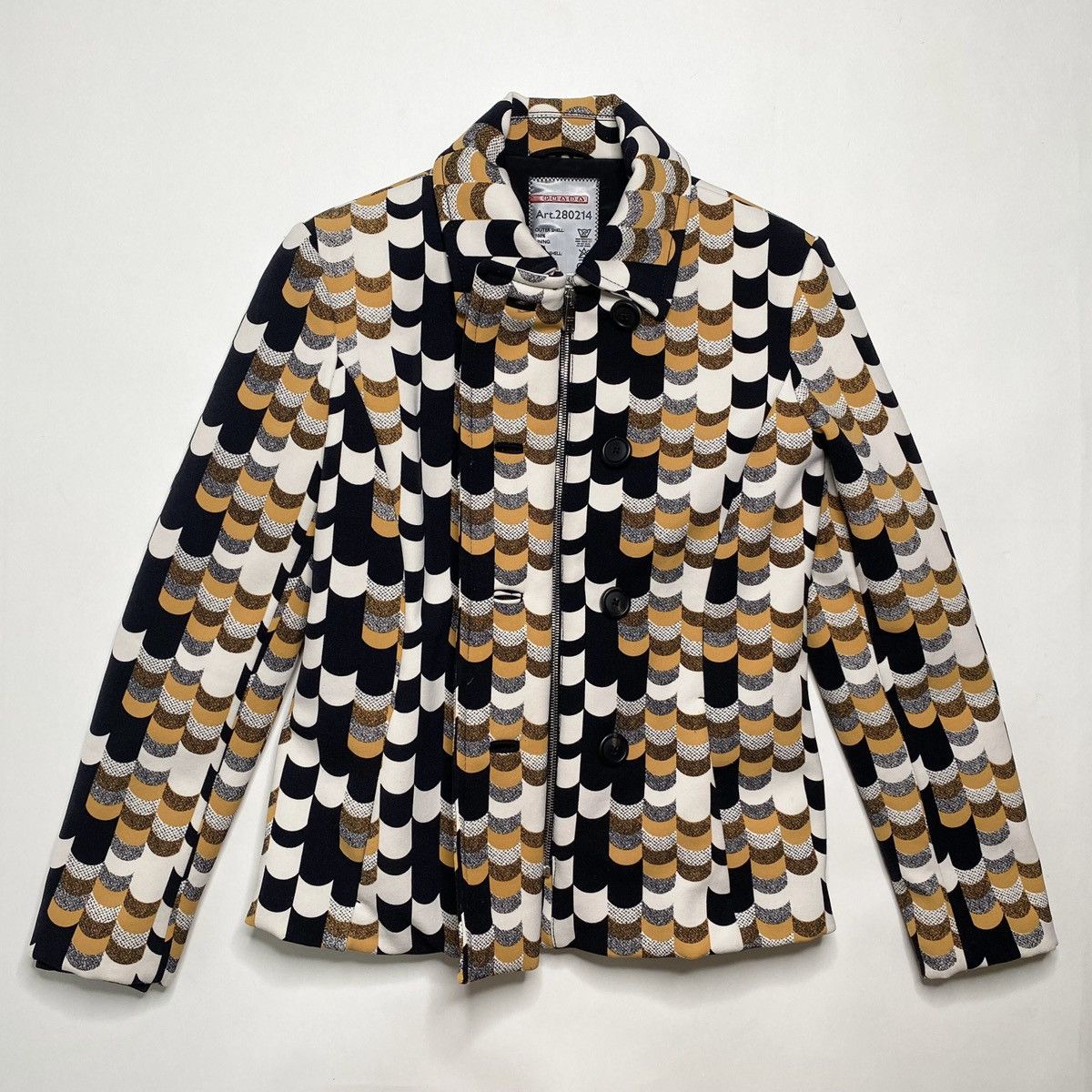 Prada Prada Fall 2014 Runway Blazer Jacket Size XS / US 0-2 / IT 36-38 - 3 Thumbnail