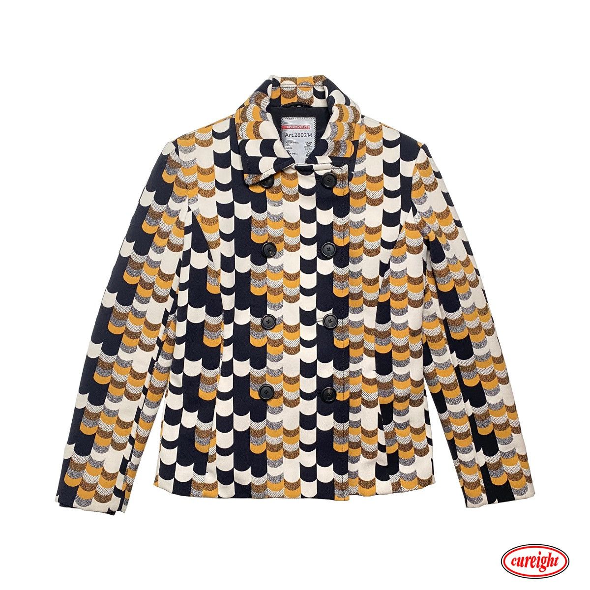 Prada Prada Fall 2014 Runway Blazer Jacket Size XS / US 0-2 / IT 36-38 - 2 Thumbnail