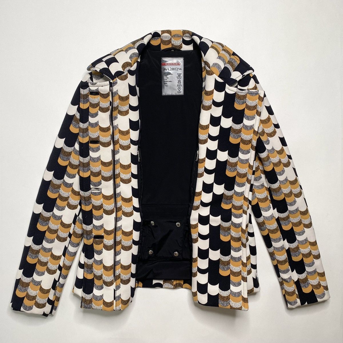 Prada Prada Fall 2014 Runway Blazer Jacket Size XS / US 0-2 / IT 36-38 - 4 Thumbnail