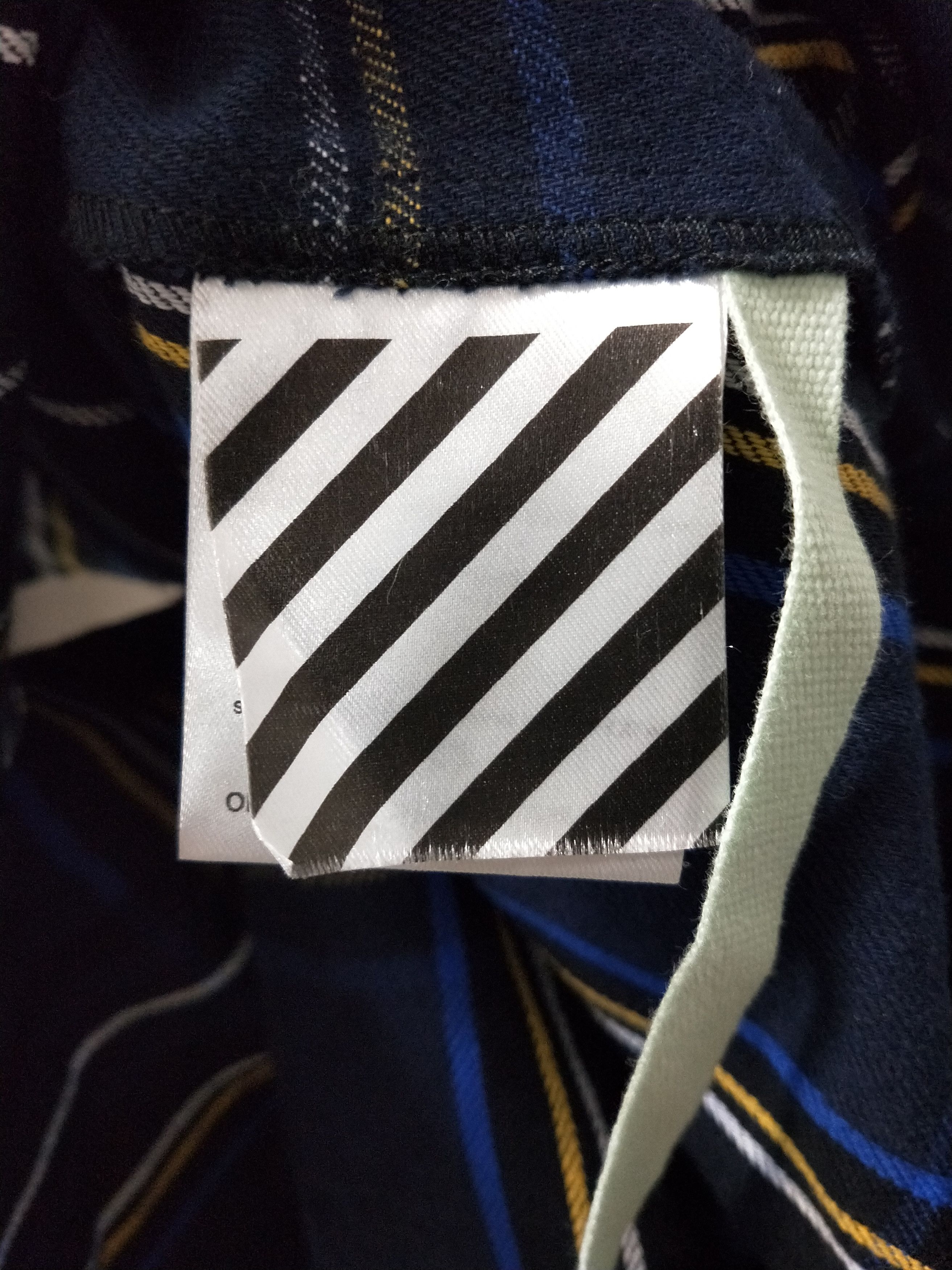 Off-White Diagonal Spray Check Shirt Size US S / EU 44-46 / 1 - 6 Thumbnail