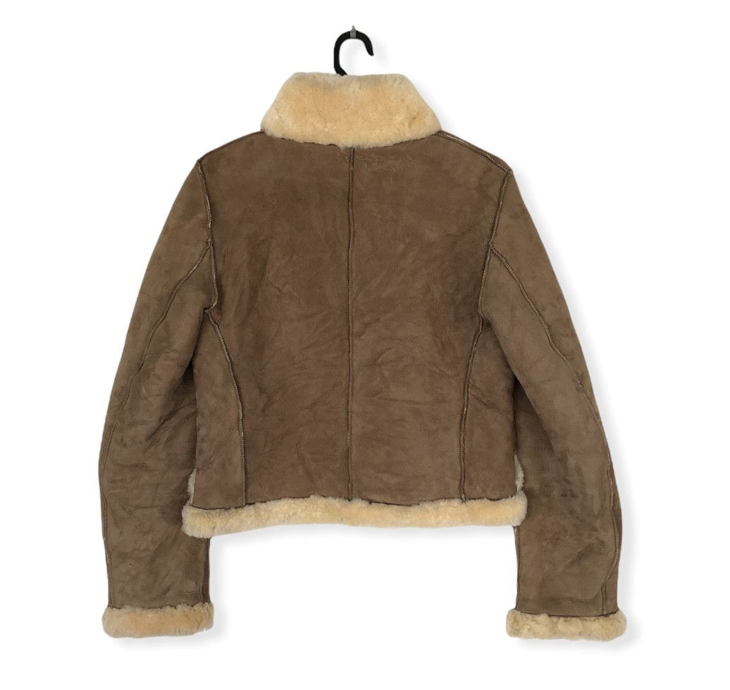 Vintage VINTAGE KNIGHT TAILORS CROPTOP REVERSIBLE B3 SHEEPSKIN COAT Size S / US 4 / IT 40 - 3 Thumbnail