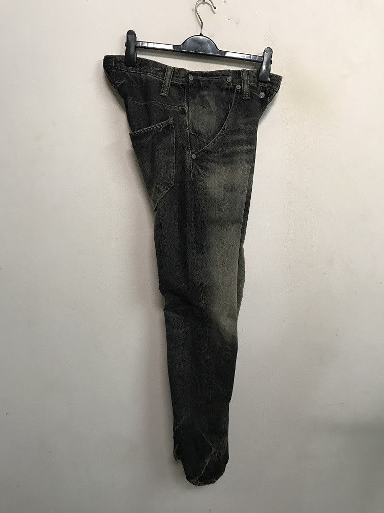 Spellbound Vintage SPELLBOUND Japan Ripped Stone Washed Denim Jeans Size US 30 / EU 46 - 22 Thumbnail