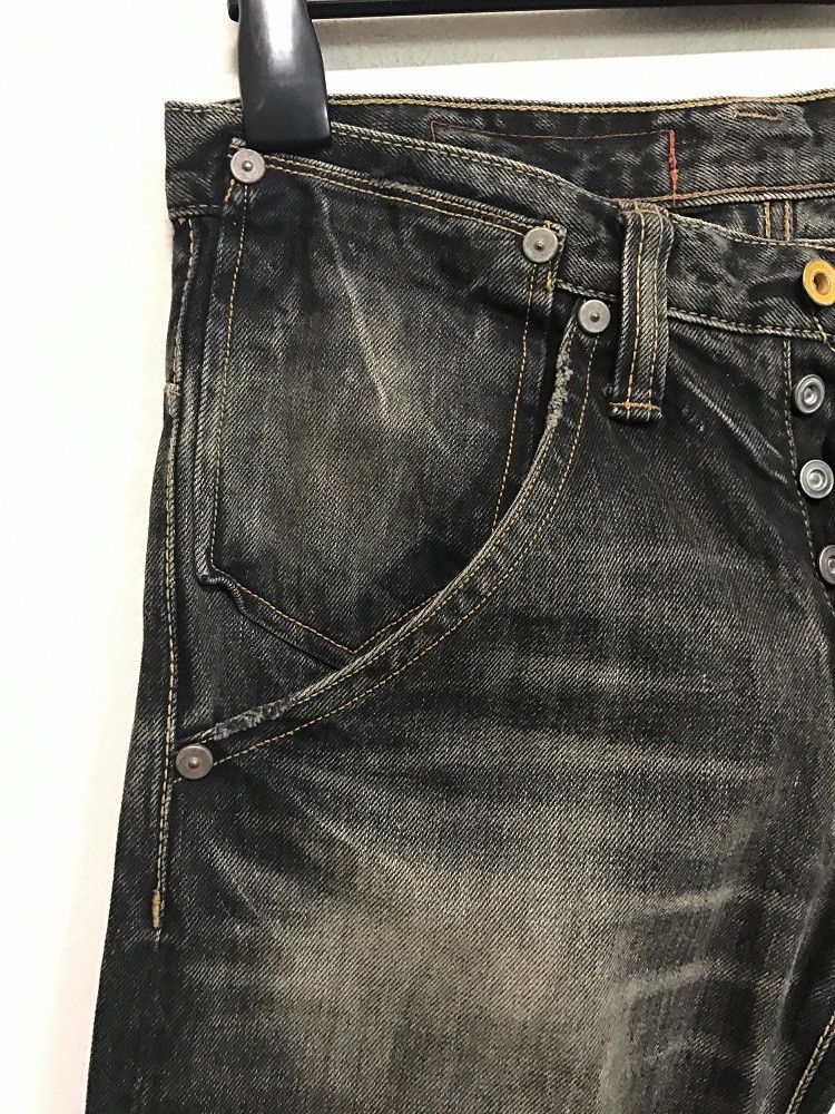 Spellbound Vintage SPELLBOUND Japan Ripped Stone Washed Denim Jeans Size US 30 / EU 46 - 5 Thumbnail
