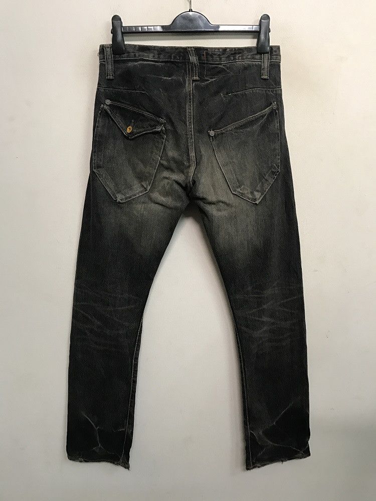 Spellbound Vintage SPELLBOUND Japan Ripped Stone Washed Denim Jeans Size US 30 / EU 46 - 10 Thumbnail