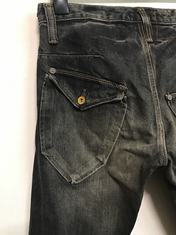 Spellbound Vintage SPELLBOUND Japan Ripped Stone Washed Denim Jeans Size US 30 / EU 46 - 12 Thumbnail