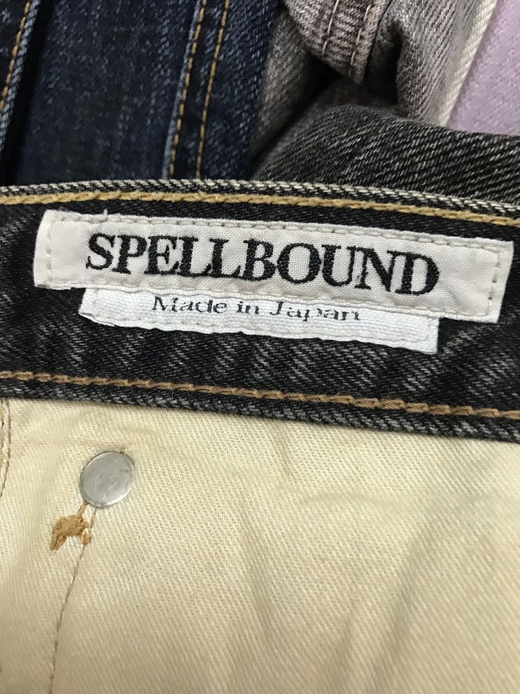Spellbound Vintage SPELLBOUND Japan Ripped Stone Washed Denim Jeans Size US 30 / EU 46 - 18 Thumbnail