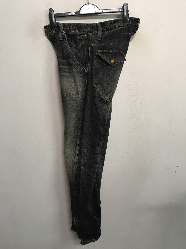 Spellbound Vintage SPELLBOUND Japan Ripped Stone Washed Denim Jeans Size US 30 / EU 46 - 21 Thumbnail