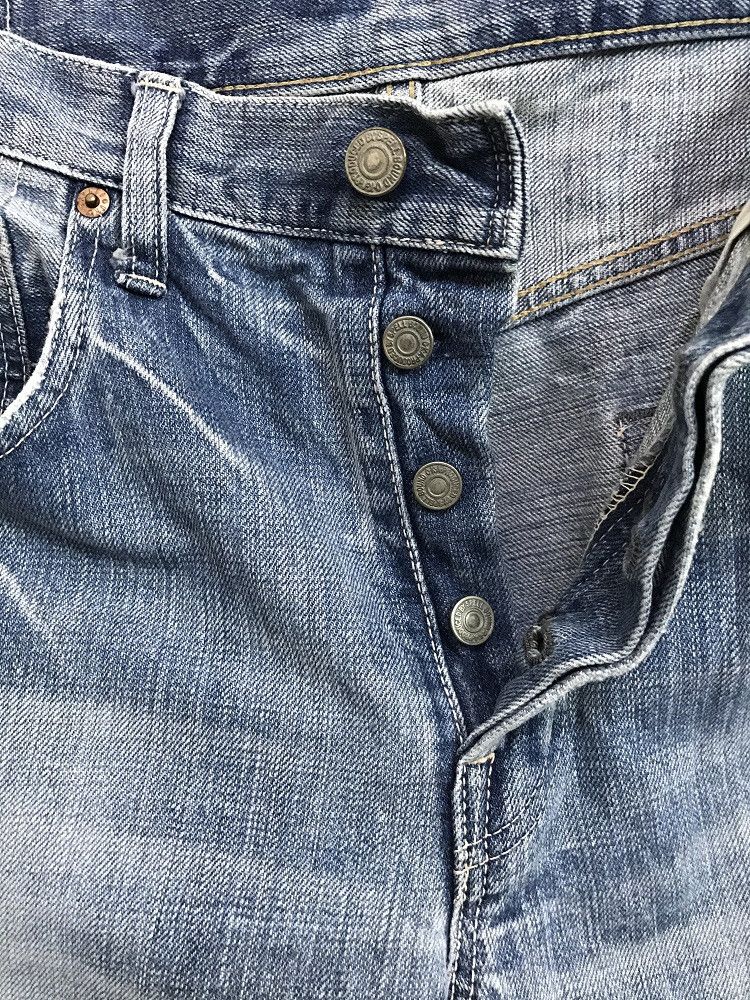Spellbound SPELLBOUND Made in Japan Faded Rips Distressed Denim Jeans Size US 32 / EU 48 - 7 Thumbnail