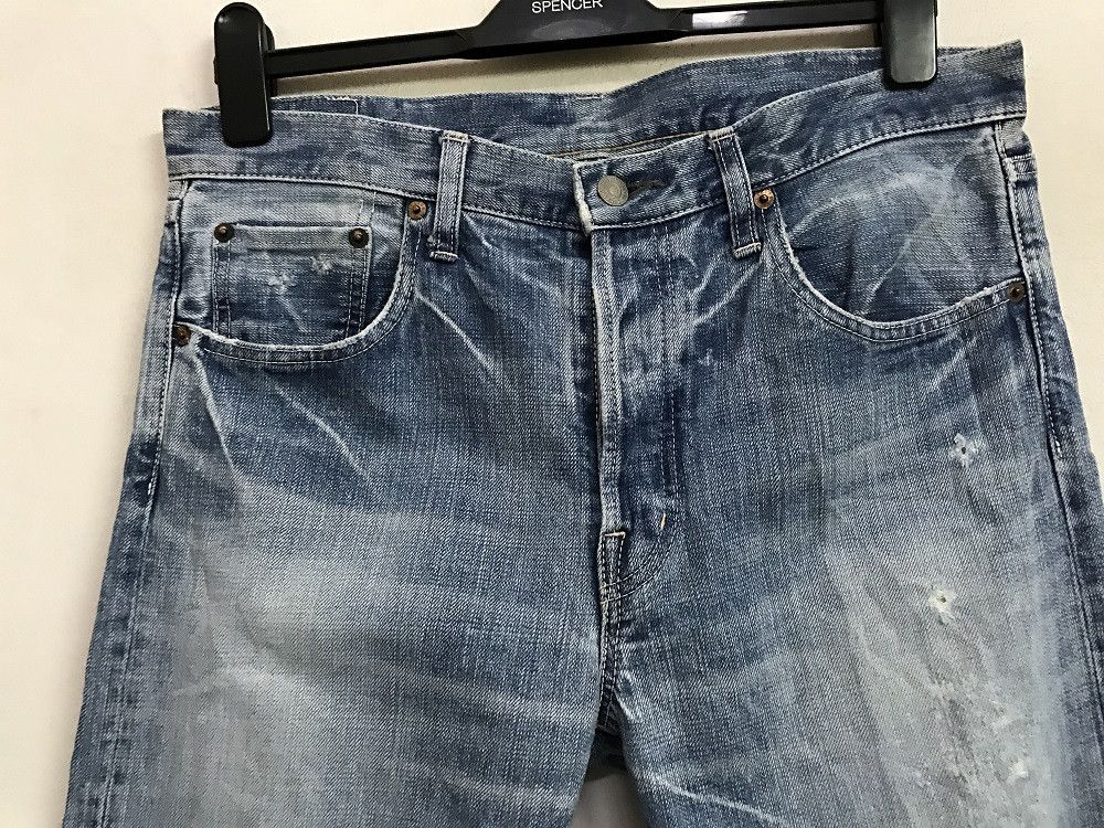 Spellbound SPELLBOUND Made in Japan Faded Rips Distressed Denim Jeans Size US 32 / EU 48 - 1 Thumbnail