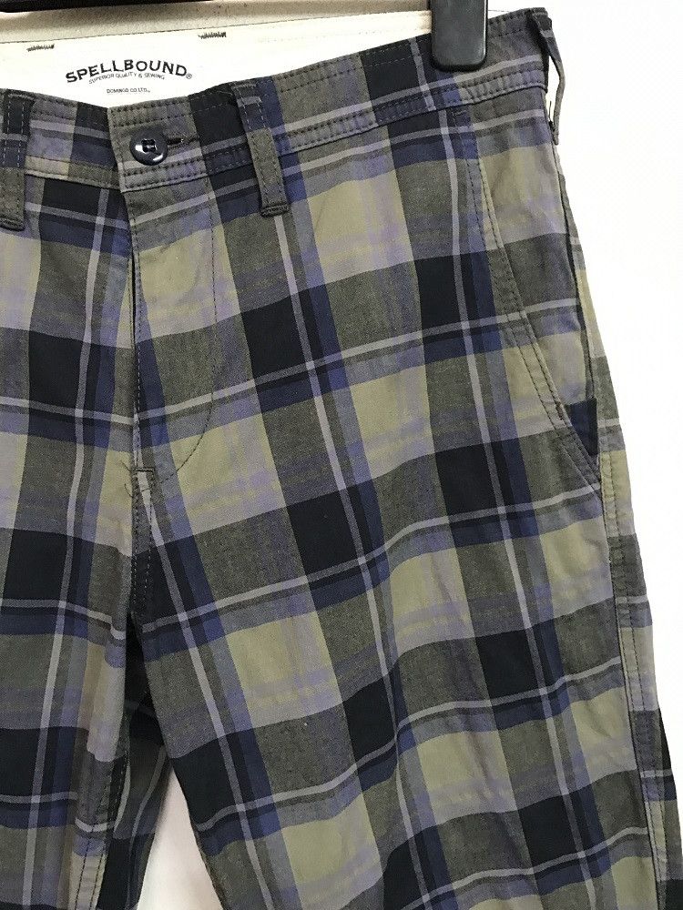 Spellbound SPELLBOUND Japan Tartan Plaid Trouser Pant Size US 30 / EU 46 - 3 Thumbnail