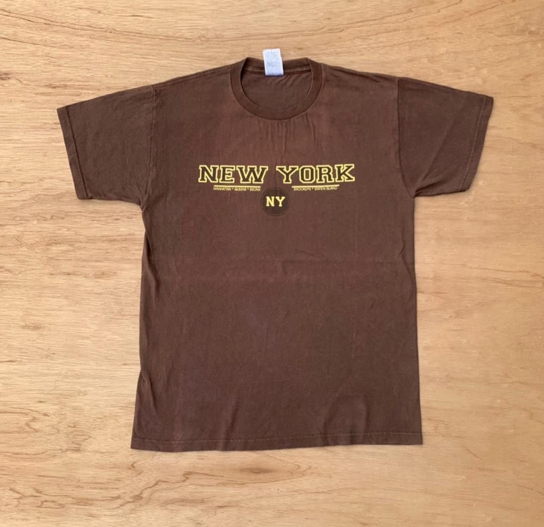 Fruit Of The Loom × Vintage Vintage Tee D - 25 New York Size US M / EU 48-50 / 2 - 1 Thumbnail
